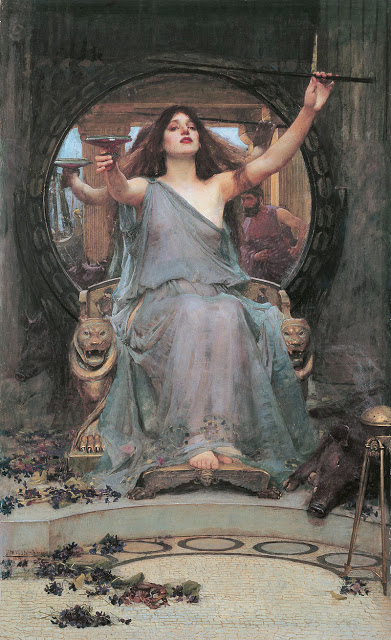 John William Waterhouse Circe. Offering the Cup to Odysseus